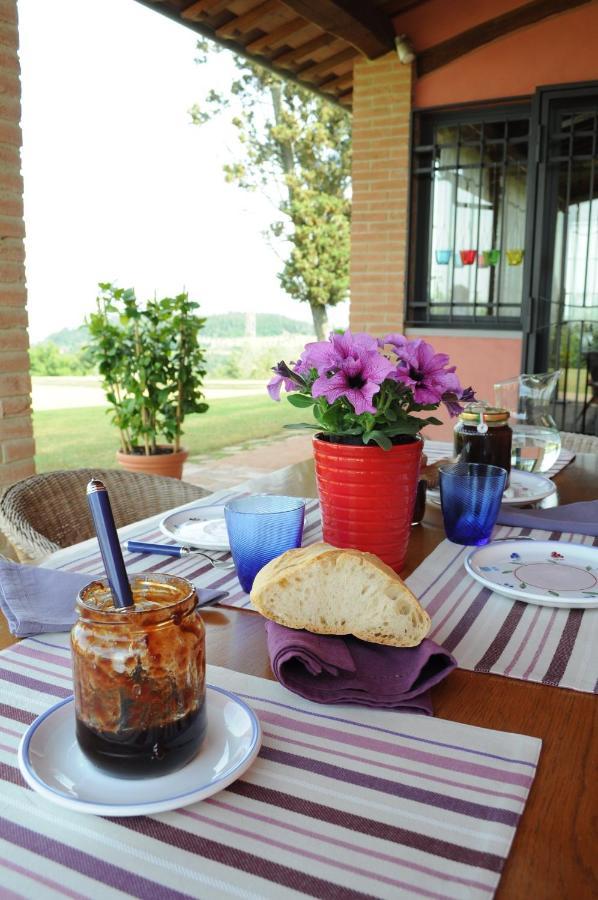 Вилла Azienda Agrituristica Bellavista Монтеспертоли Экстерьер фото