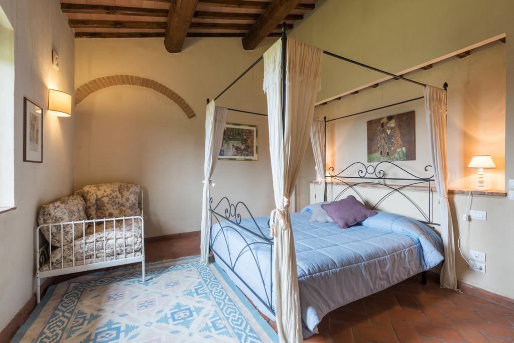 Вилла Azienda Agrituristica Bellavista Монтеспертоли Экстерьер фото